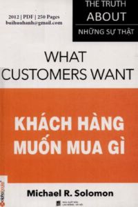 Khách Hàng Muốn Mua Gì Michael R. Solomon